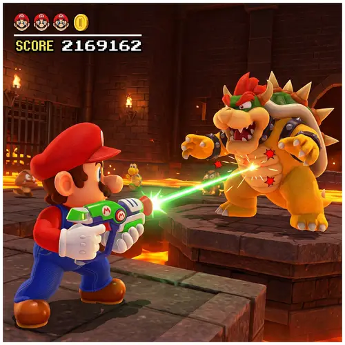 Mario vs Bowser: Epic Showdown