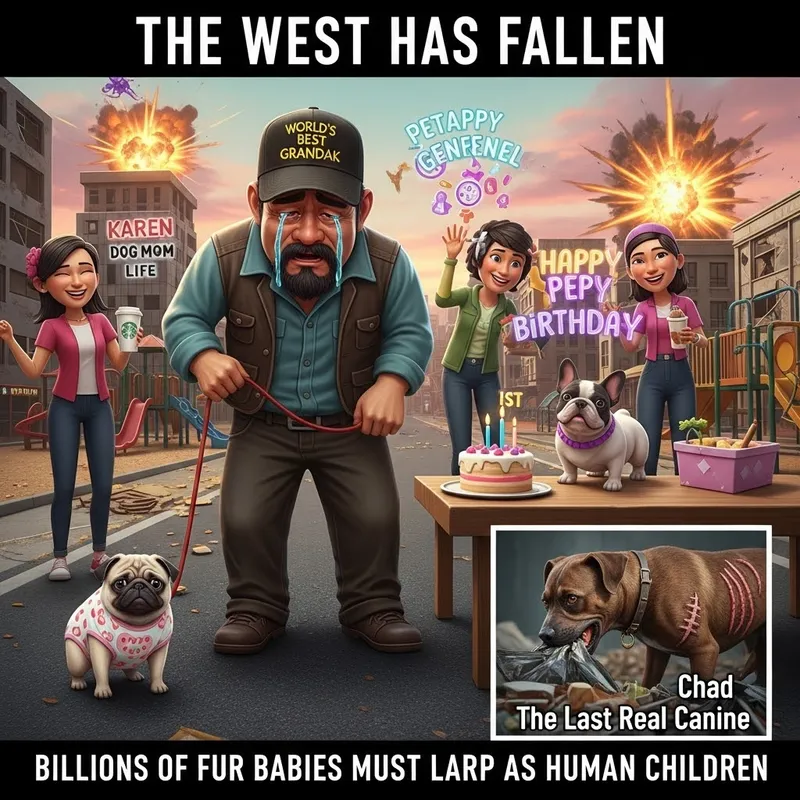 Dystopian Dog Celebration: A Call for Change Dystopian Dog Celebration: A Call for Change