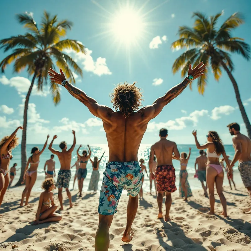 Happy Weekend: Sun, Beach & Dancing Vibes