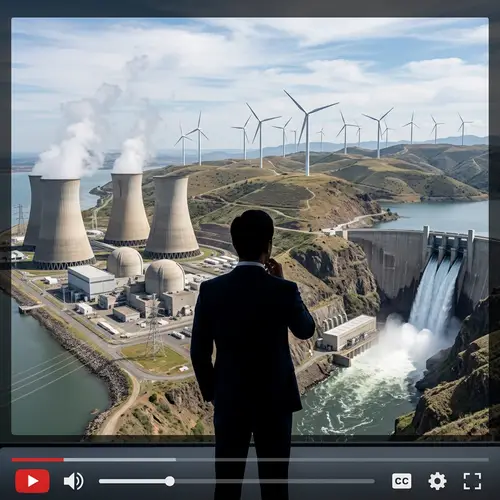 Contrast of Energy Sources - Nuclear, Wind, Hydroelectric