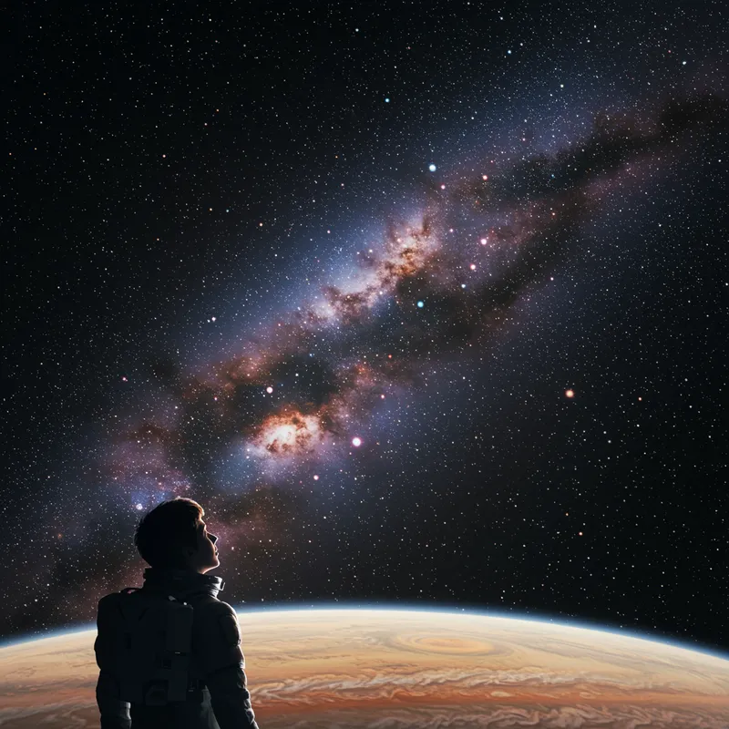 Stargazing on Jupiter: A Cosmic Adventure