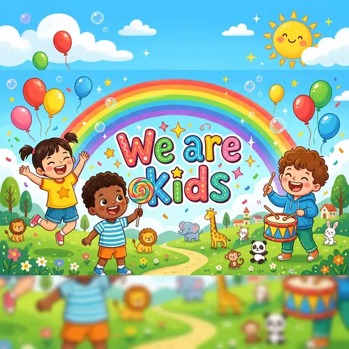 Fun Kids YouTube Banner Design Ideas