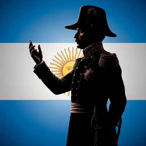 Manuel Belgrano: Argentine Hero Silhouette