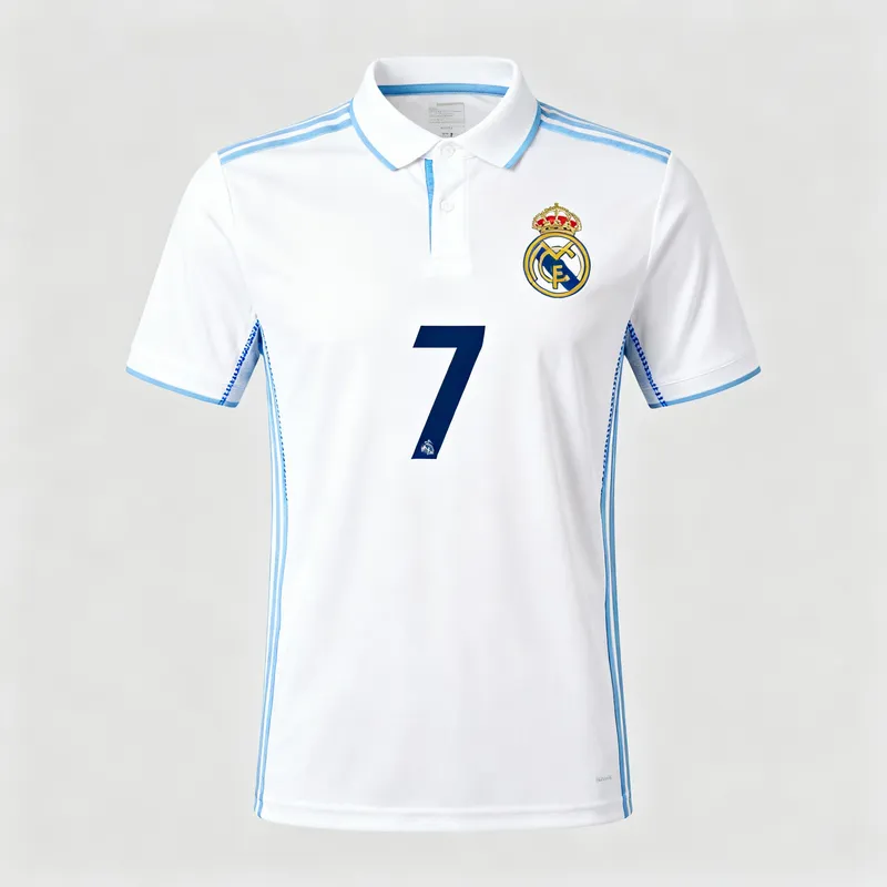 Modern Real Madrid Polos with Number 7
