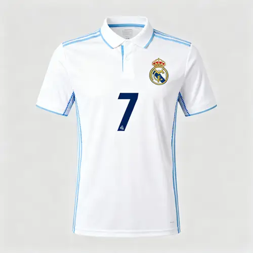 Modern Real Madrid Polos with Number 7