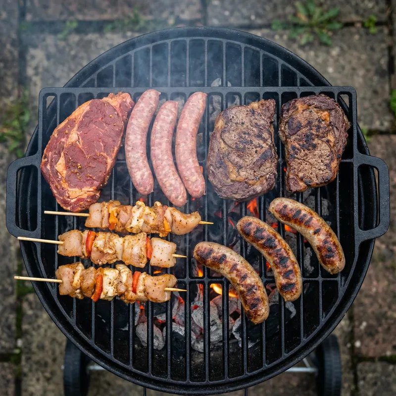 Grill Perfect: Raw & Cooked Meat Products