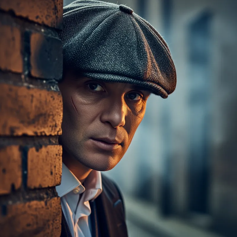 Brutal Thomas Shelby-Inspired Portrait Photography