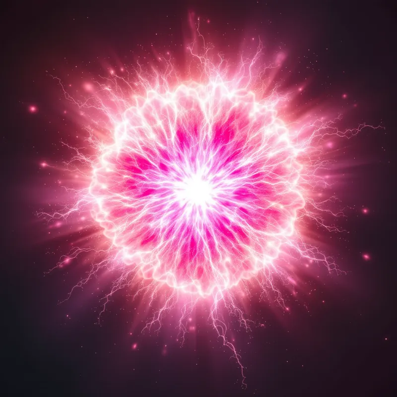 Magical Pink Energy Aura