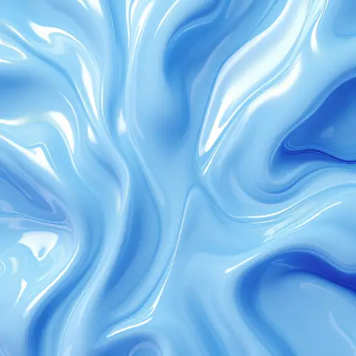 Elegant Blue Gel Texture Overview
