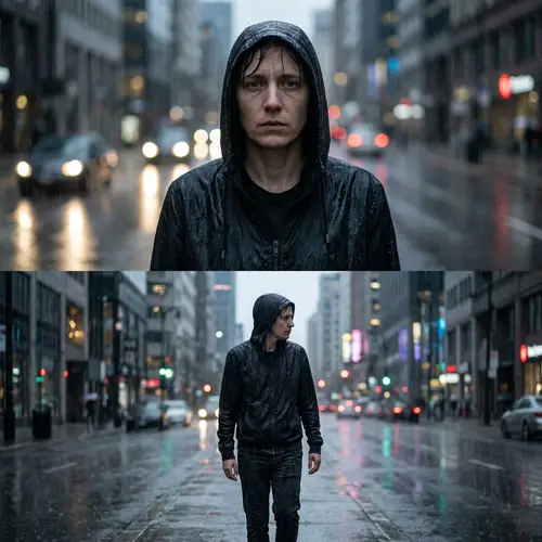Modern Melancholy: Rainy City Vibes