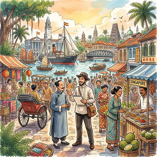 Rizal's Travels in Asia: First Stop Singapore