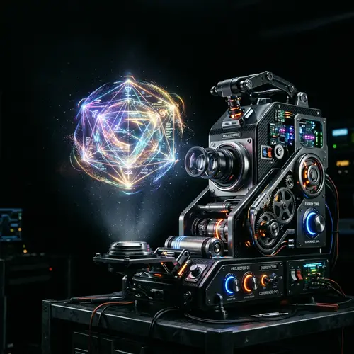 Futuristic Cinematic Hologram Production Tool | Sci-Fi Gadget