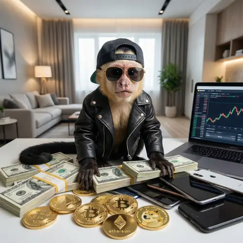 Crypto Bro Money: Degen Chad Monkey