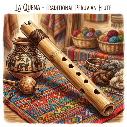 Quena - Traditional Peruvian Wind Instrument