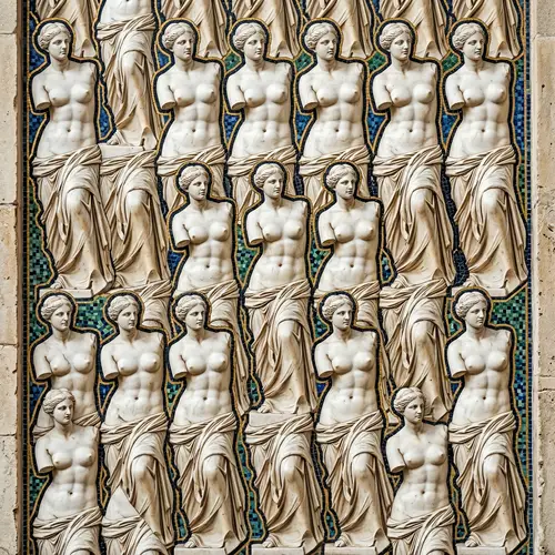 Stunning Tessellation of Aphrodite of Milos