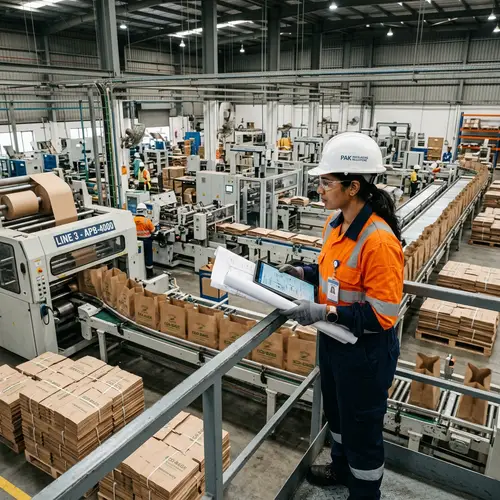 Industrial Engineer at High-Tech Paper Bag Factory