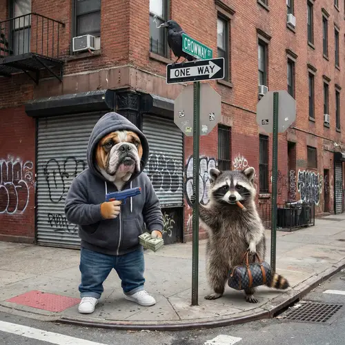 Animal Gangsters: Guns, Money & Smoke