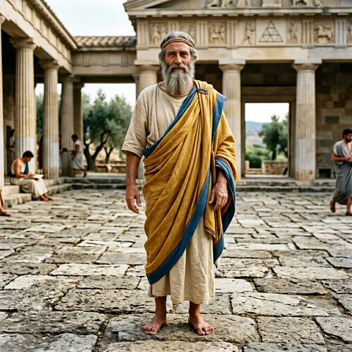 Ancient Greek Mathematician Pythagoras | Intellectual Genius