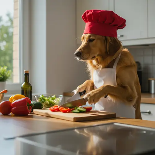Healthy Cooking Tips from a Dog Chef