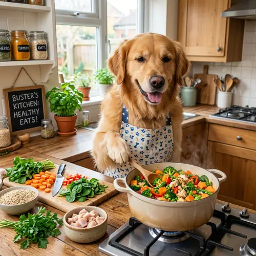 Healthy Cooking Tips from a Dog Chef