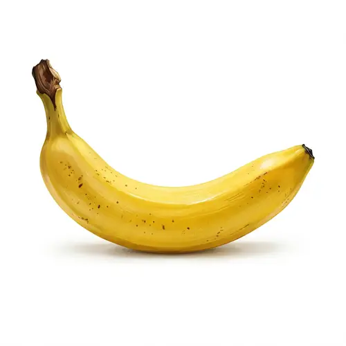 Ripe Yellow Banana Illustration - Freshness and Natural Gloss