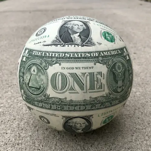 One Dollar Ball - Unique Dollar-Inspired Décor