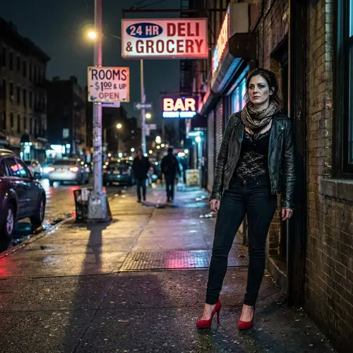 100 Dollar Prostitute on Midnight Streets