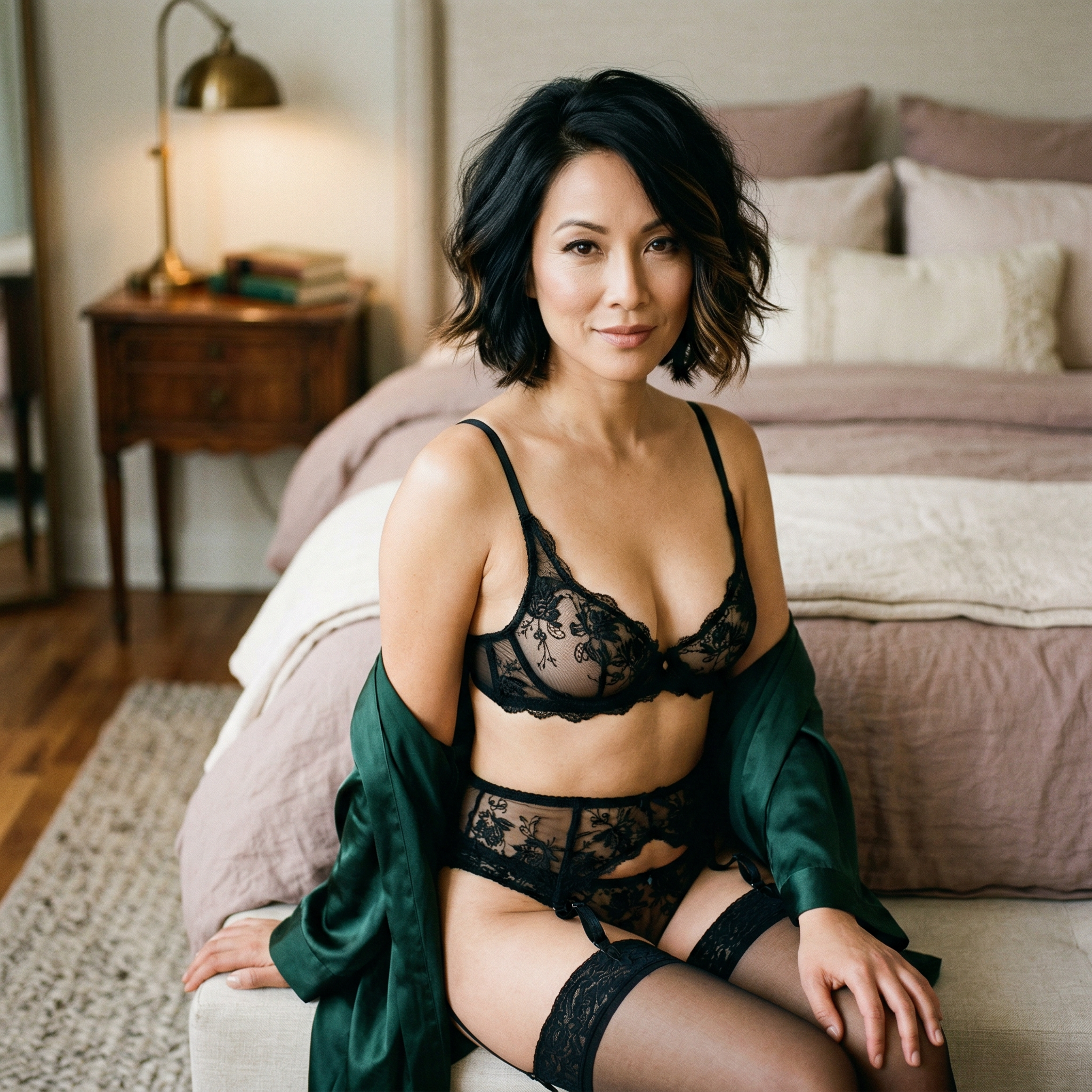 Gorgeous Granny in Lingerie: A Nature Fantasy | AI Art Generator | Easy-Peasy.AI Gorgeous Granny in Lingerie: A Nature Fantasy | AI Art Generator | Easy-Peasy.AI