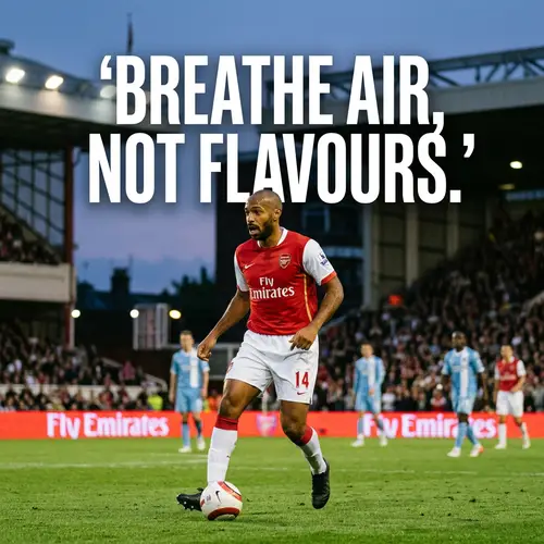 Thierry Henry: Breathe Air, Not Flavours | Arsenal