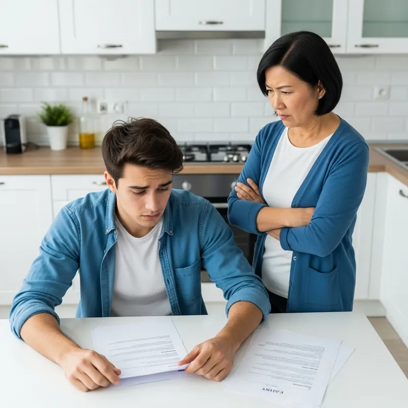 Failed Exam Woes: A Mother's Anger