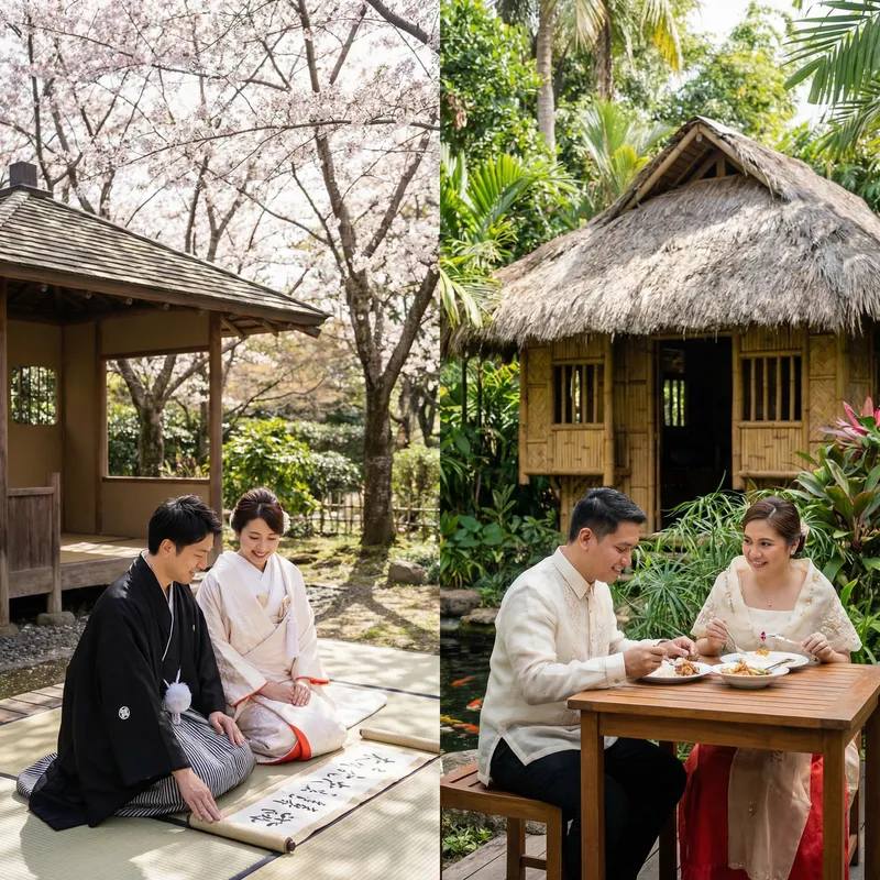 Cultural Harmony: Japanese and Filipino Traditions Cultural Harmony: Japanese and Filipino Traditions