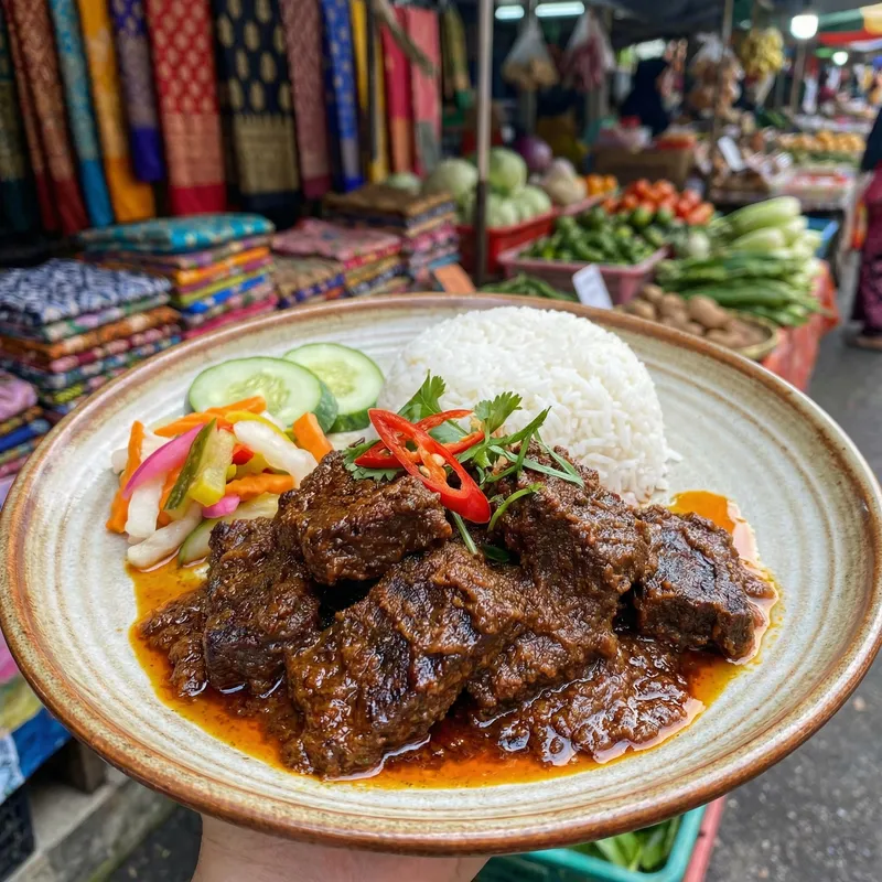 Rendang Dendeng: Authentic Malay Spiced Meat Dish
