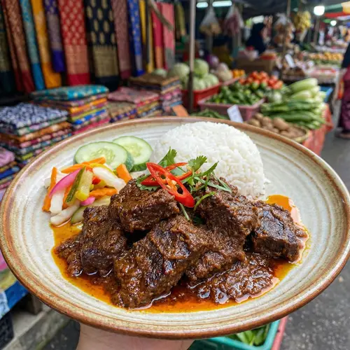 Rendang Dendeng: Malaysian Spiced Meat Delight