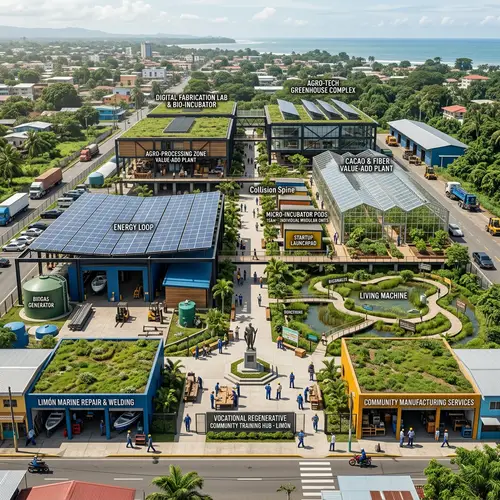 Vocational Regenerative Community Training Hub in Limón