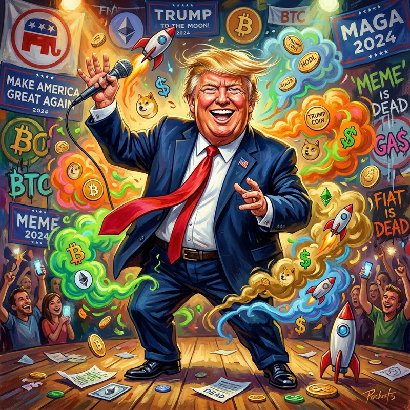 Satirical Trump Art: Politics Meets Pop Culture