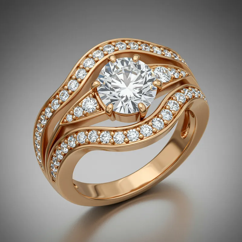 Unique Jewelry Design Ring - One of a Kind