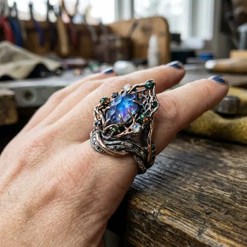 Unique Jewelry Design Ring - One of a Kind