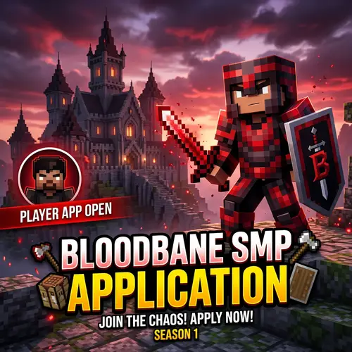 Minecraft Bloodbane SMP Thumbnail Application
