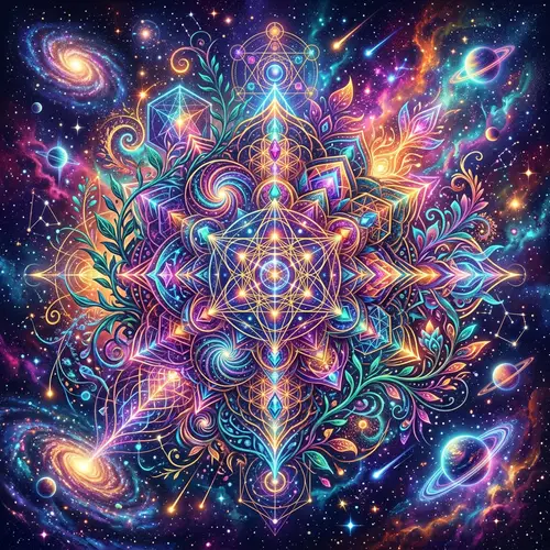 Stunning Digital Art with Vibrant Colors and Intricate Designs