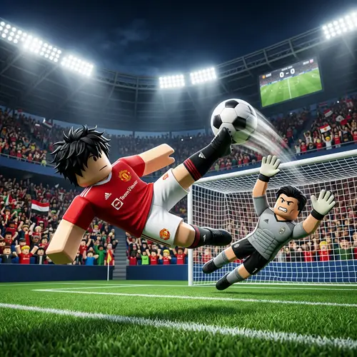 Epic Roblox Soccer Showdown: Bicycle Kick vs. Buffon