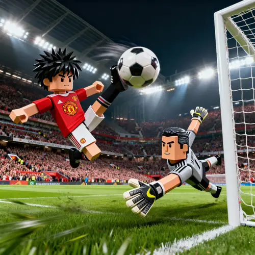 Epic Roblox Soccer Showdown: Bicycle Kick vs. Buffon