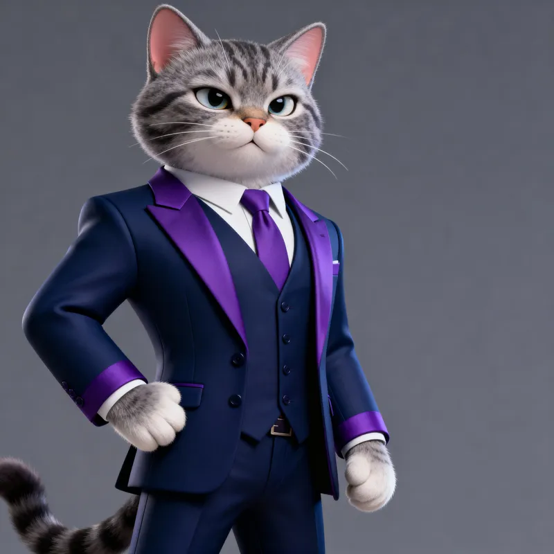 Professional Cat Mascot Design for Your Brand
