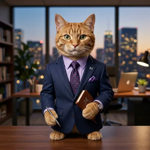 Professional Cat Mascot Design for Your Brand