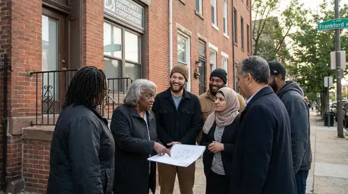 Community Gathering in Philadelphia: A Vibrant Moment