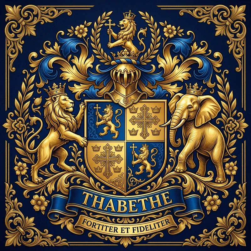 Thabethe Family Crest: Strength & Loyalty
