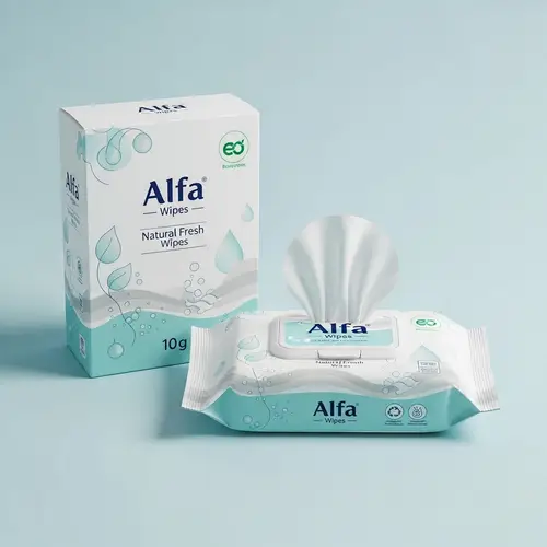Alfa Eco-Friendly Wipes - Minimalist & Elegant Design