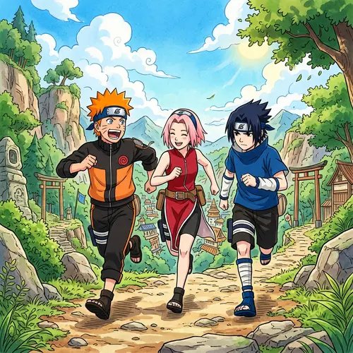 Whimsical and Fantastical Japanese Animation Characters