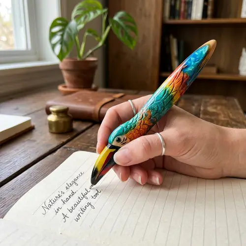 Bird Beak Inspired Pen - Unique Writing Instrument