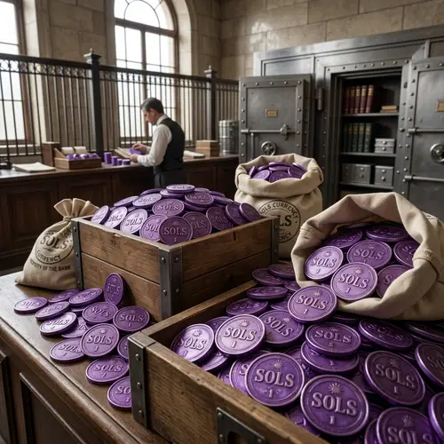 Unique Sol Coins Collection - Buy Purple Sols Online