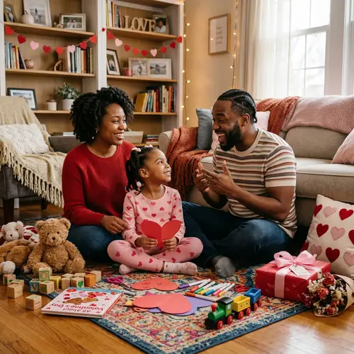 Black Family Valentine's Day Education | Joyful Learning Conversation